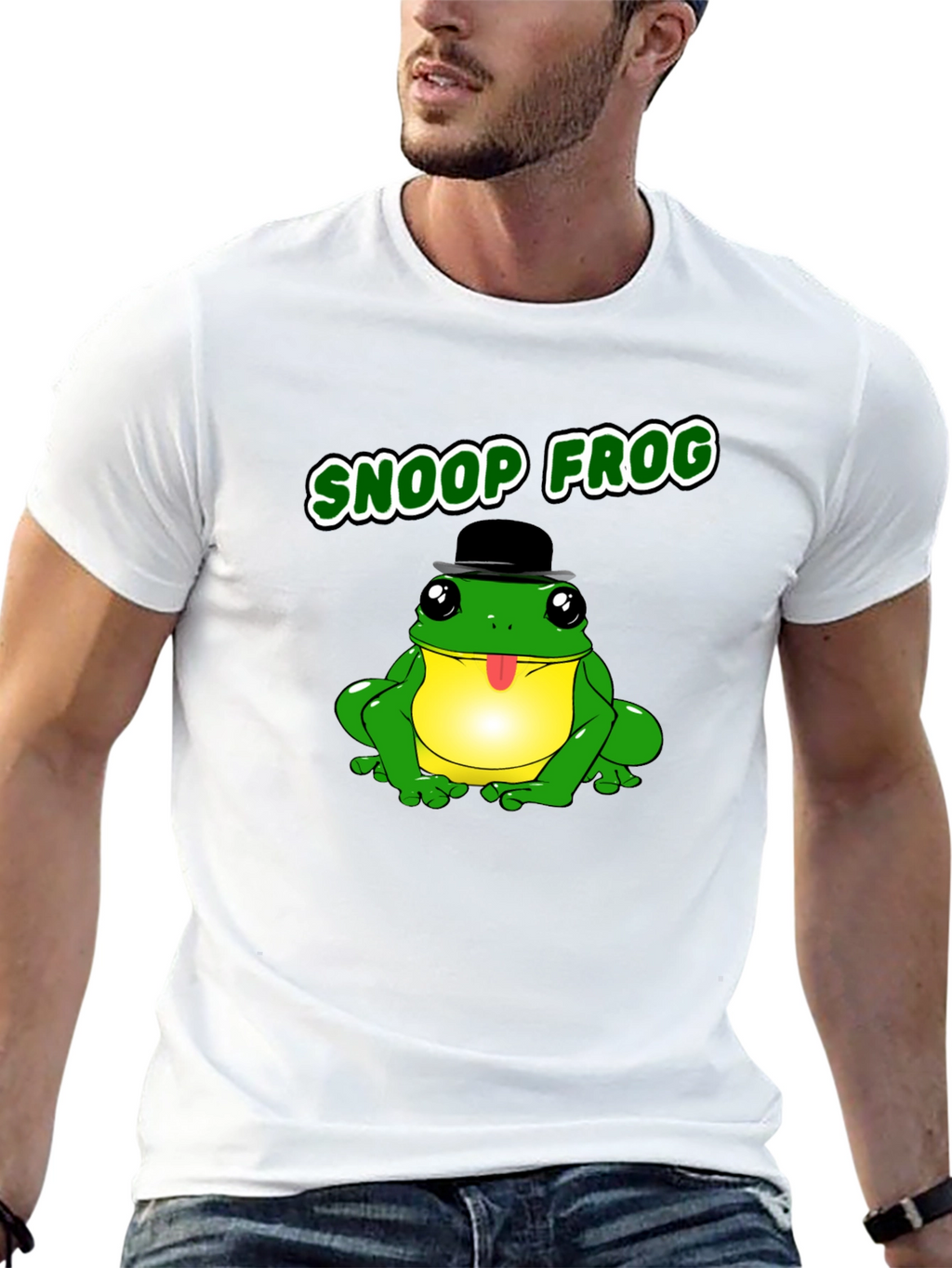 Snoop Frog Graphic T-Shirt