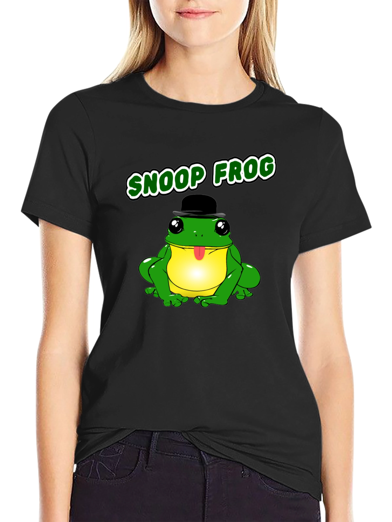 Snoop Frog Graphic T-Shirt