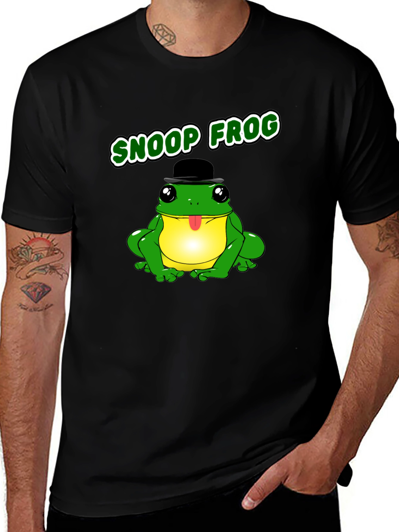 Snoop Frog Graphic T-Shirt