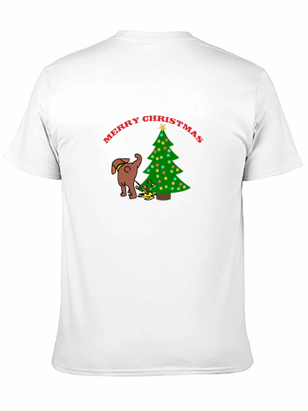 Merry Christmas Dog Humor T-Shirt