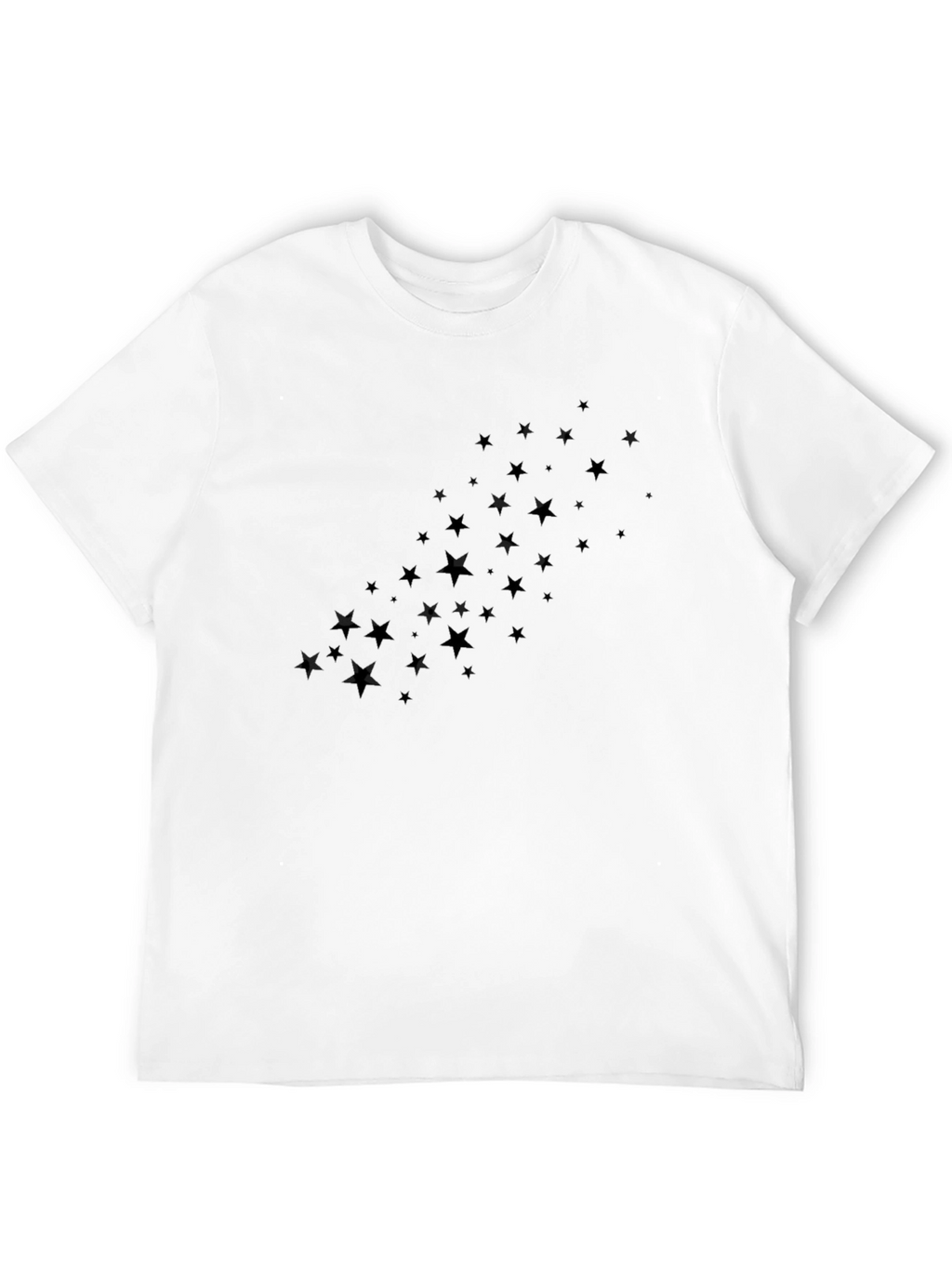 Black Starry Night Graphic Tee
