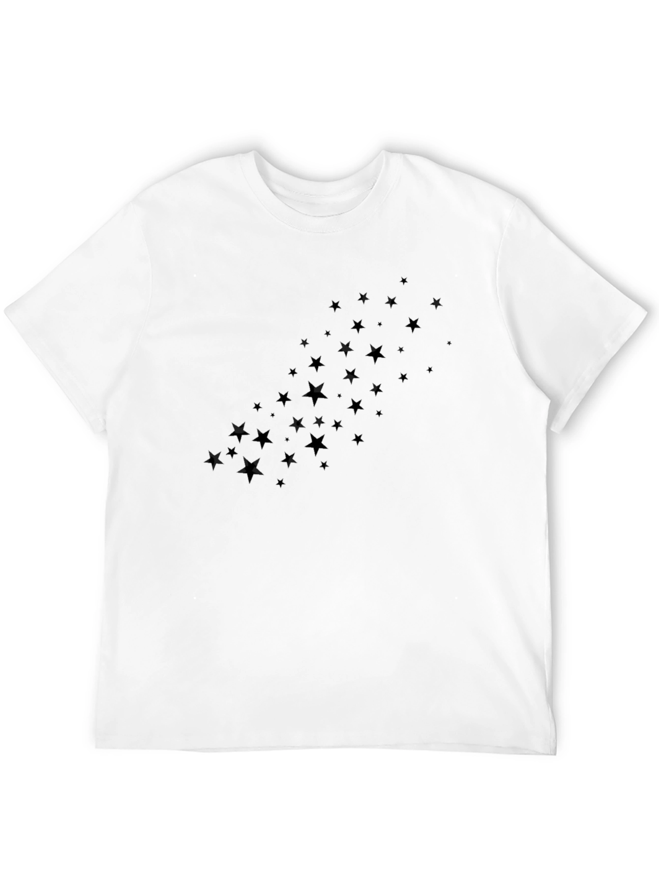 Black Starry Night Graphic Tee