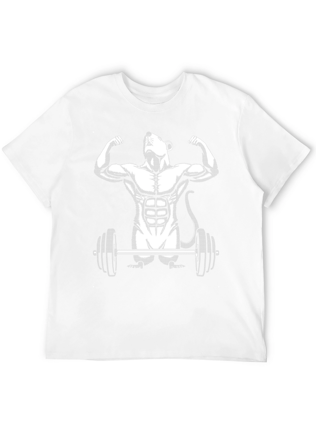 Rat Lifter T-Shirt - Funny Gym Tee