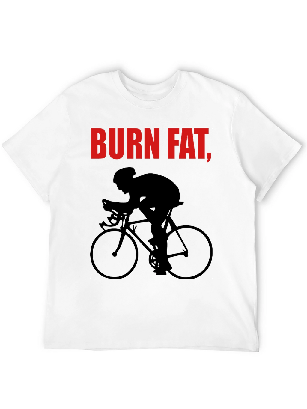 Burn Fat Cycle T-Shirt - Black