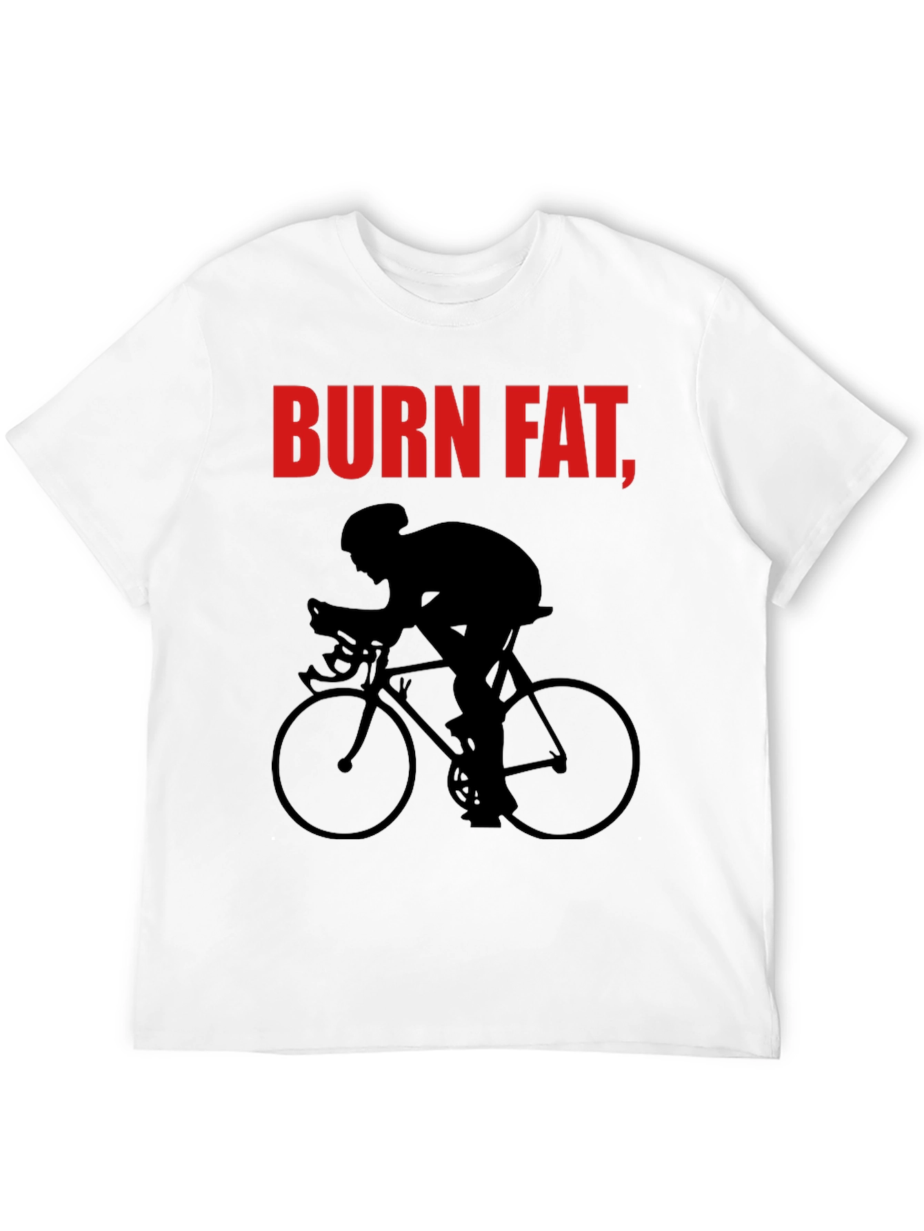 Burn Fat Cycle T-Shirt - Black