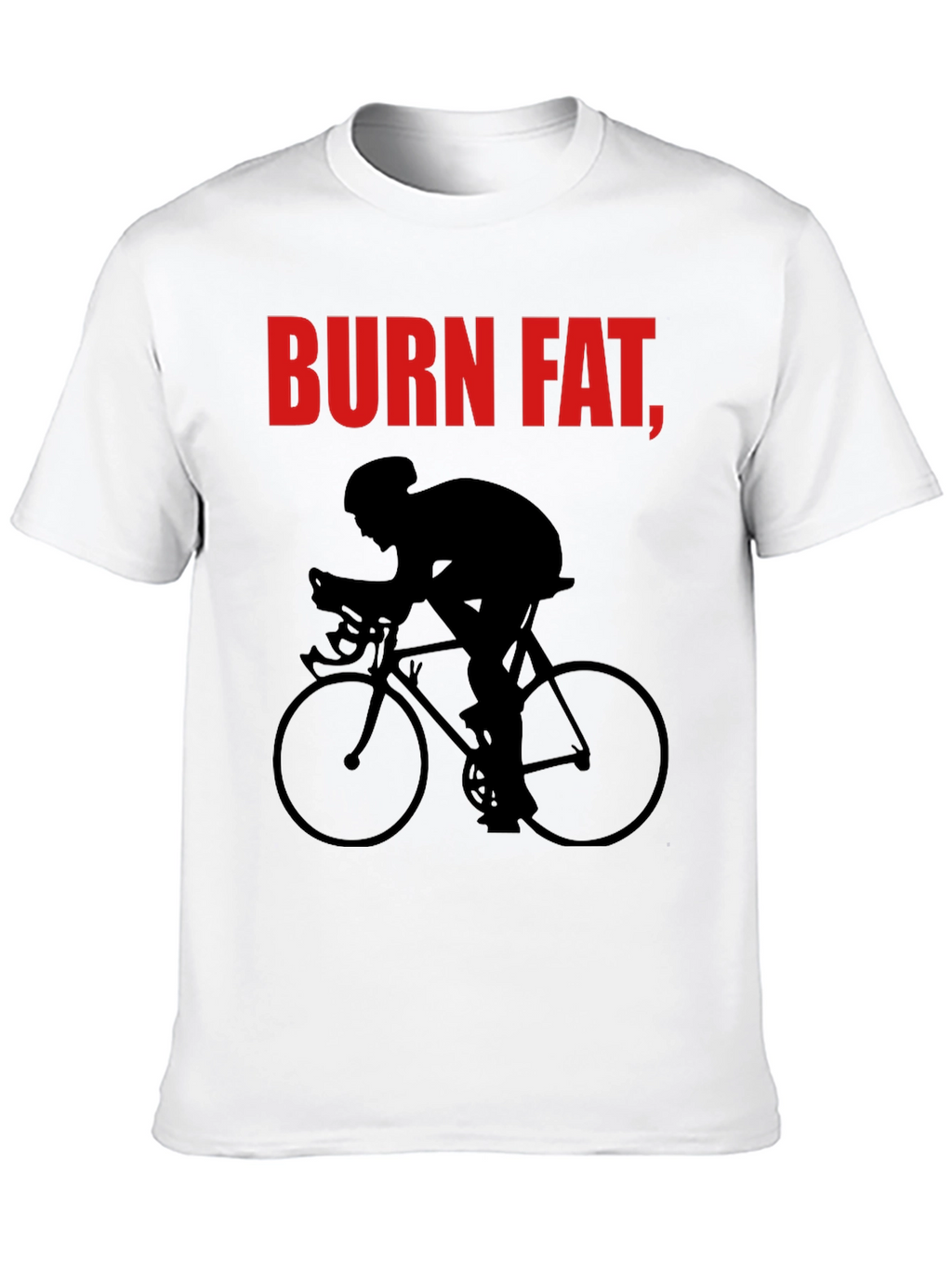 Burn Fat Cycle T-Shirt - Black