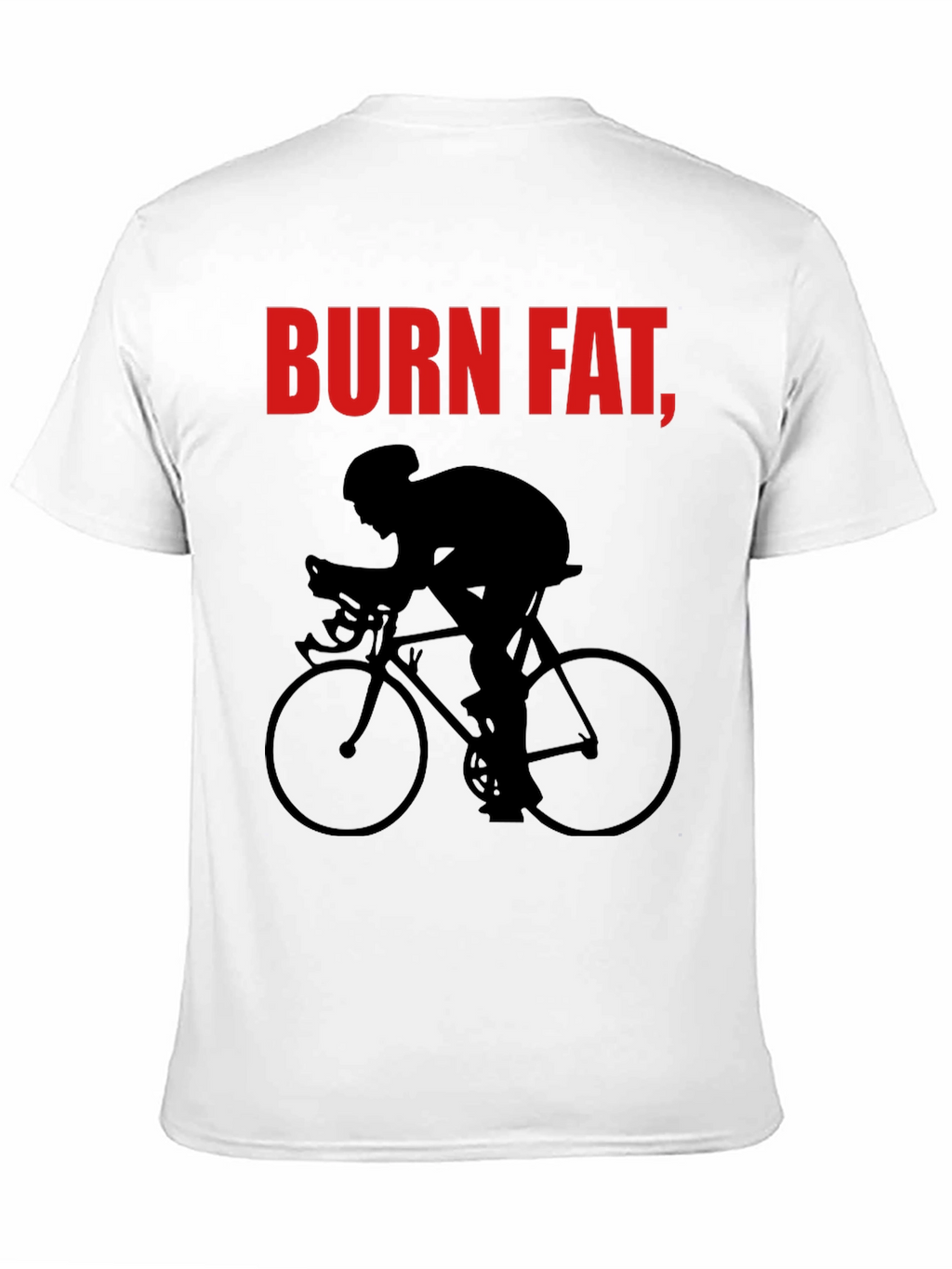 Burn Fat Cycle T-Shirt - Black