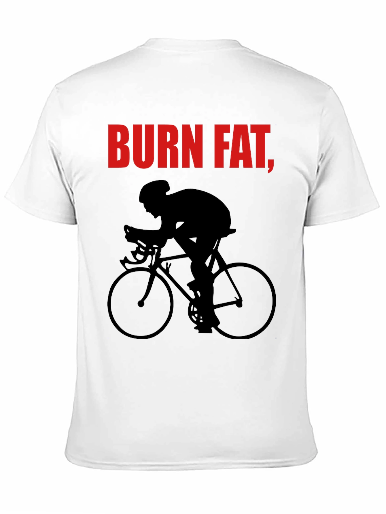 Burn Fat Cycle T-Shirt - Black