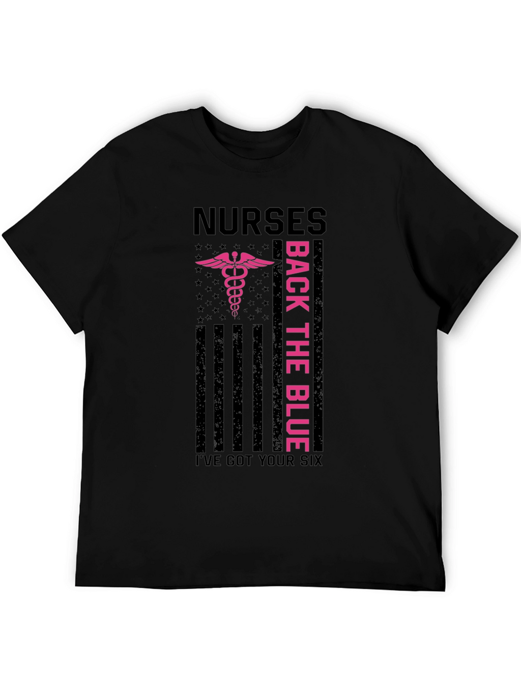 Nurses Back the Blue Graphic T-Shirt