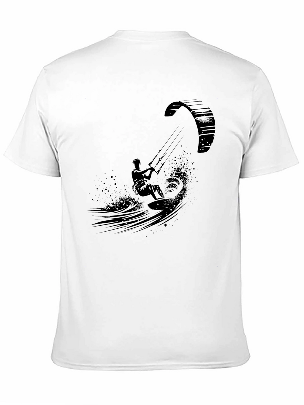 Black Kite Surfing Graphic Tee