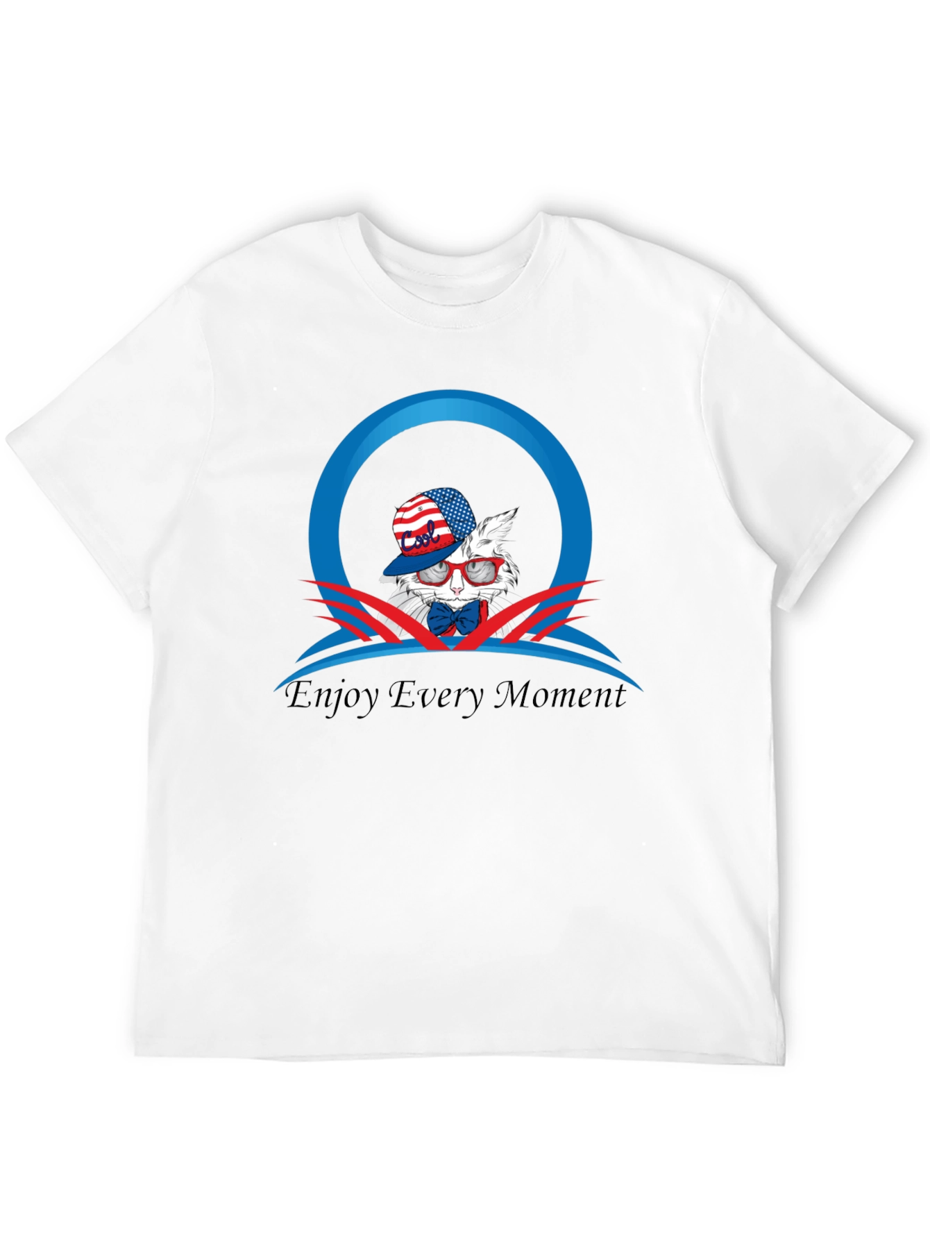 Patriotic Rabbit Graphic Tee