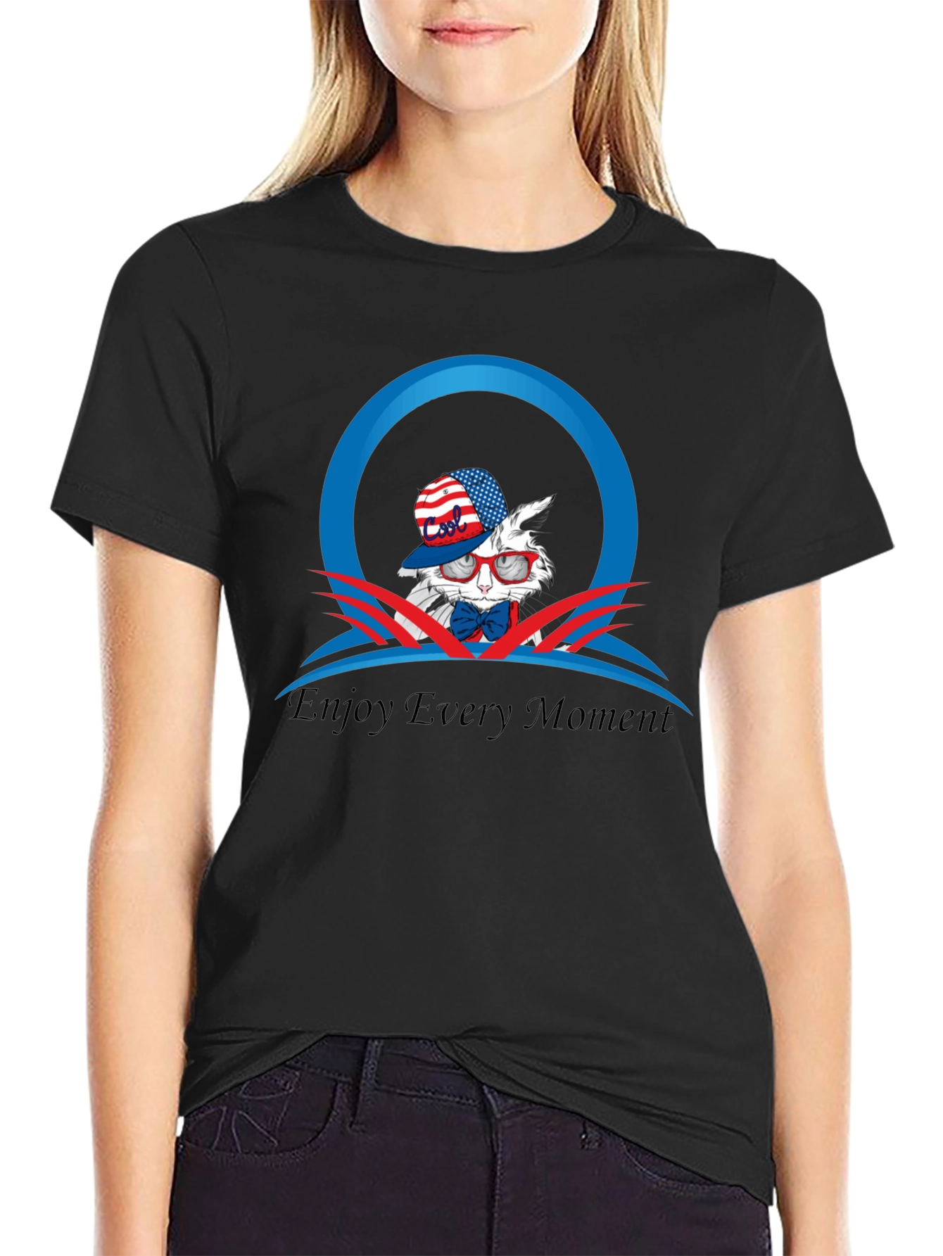 Patriotic Rabbit Graphic Tee