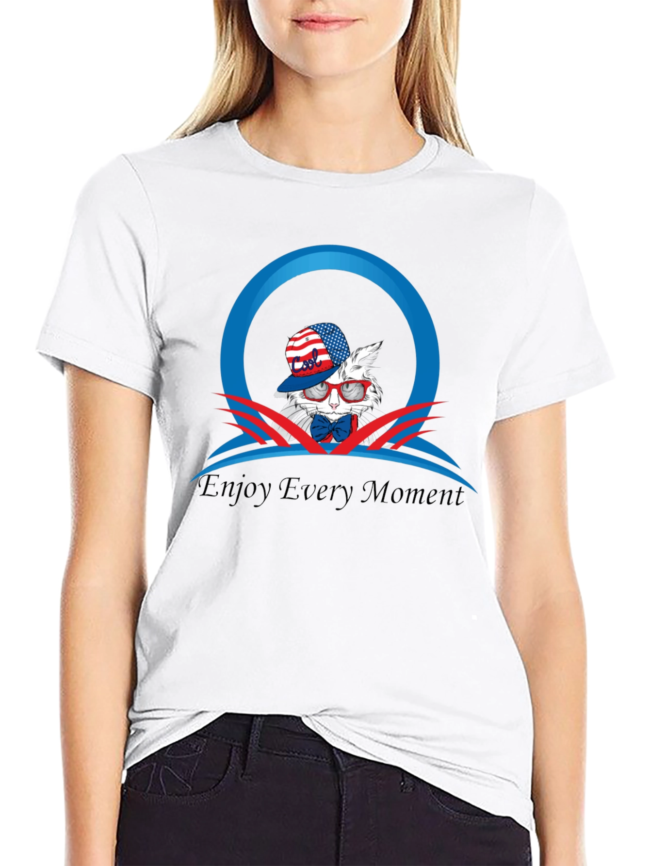Patriotic Rabbit Graphic Tee