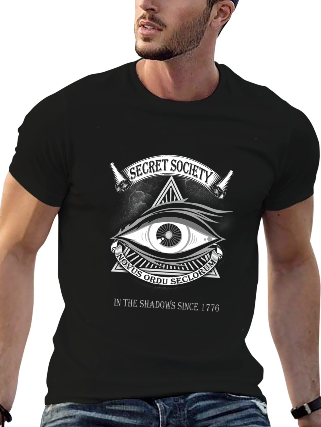 Secret Society Graphic T-Shirt - All Seeing Eye