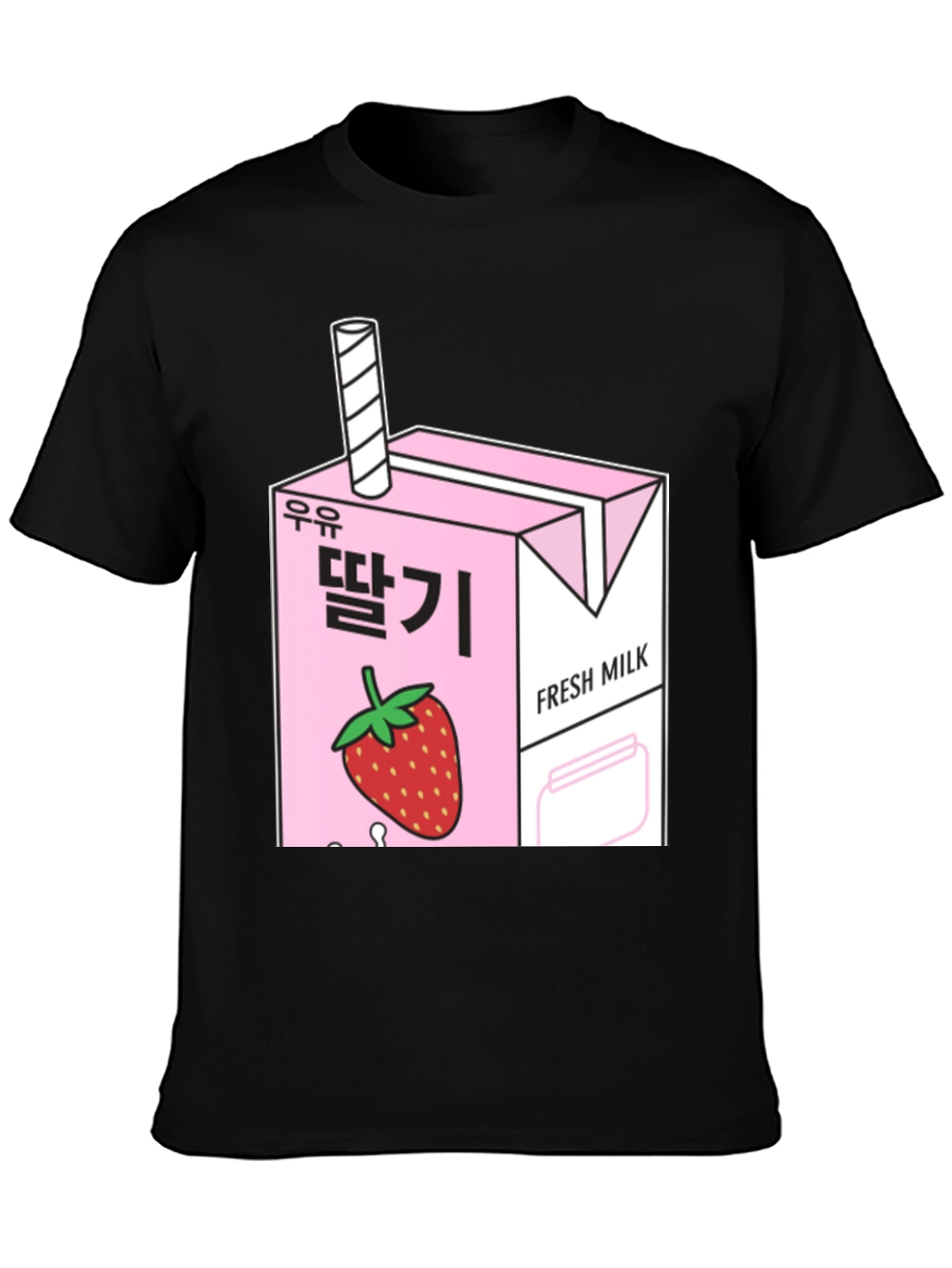 Strawberry Milk Carton Graphic Tee