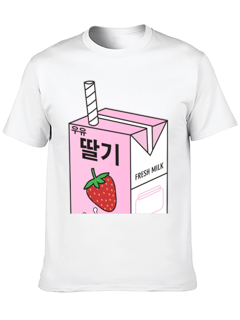 Strawberry Milk Carton Graphic Tee