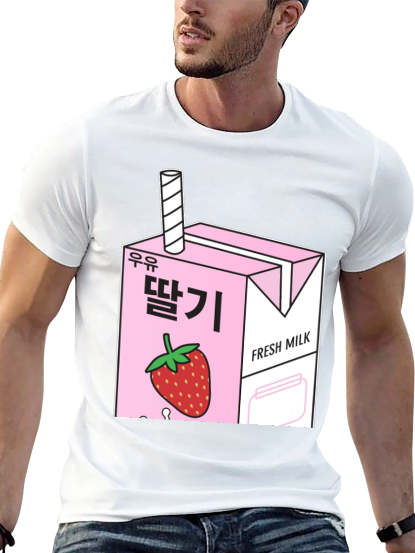 Strawberry Milk Carton Graphic Tee