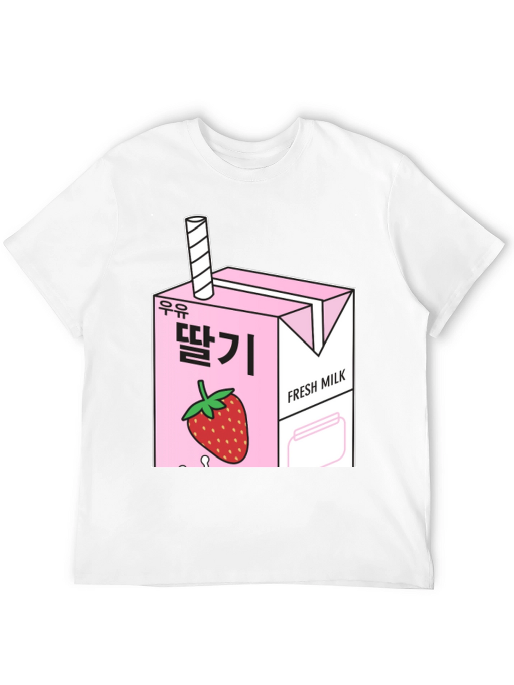 Strawberry Milk Carton Graphic Tee
