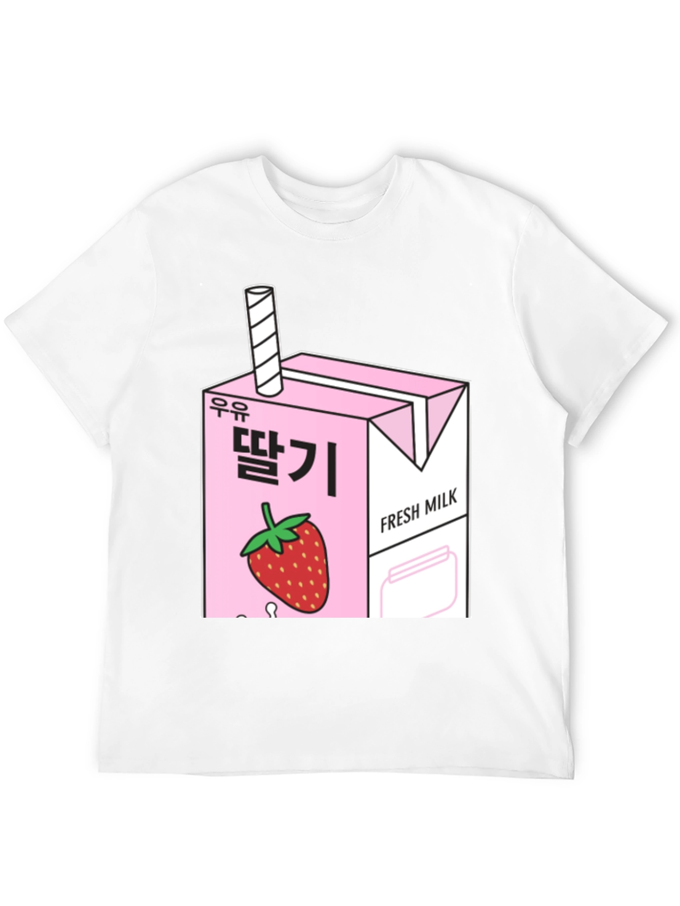 Strawberry Milk Carton Graphic Tee