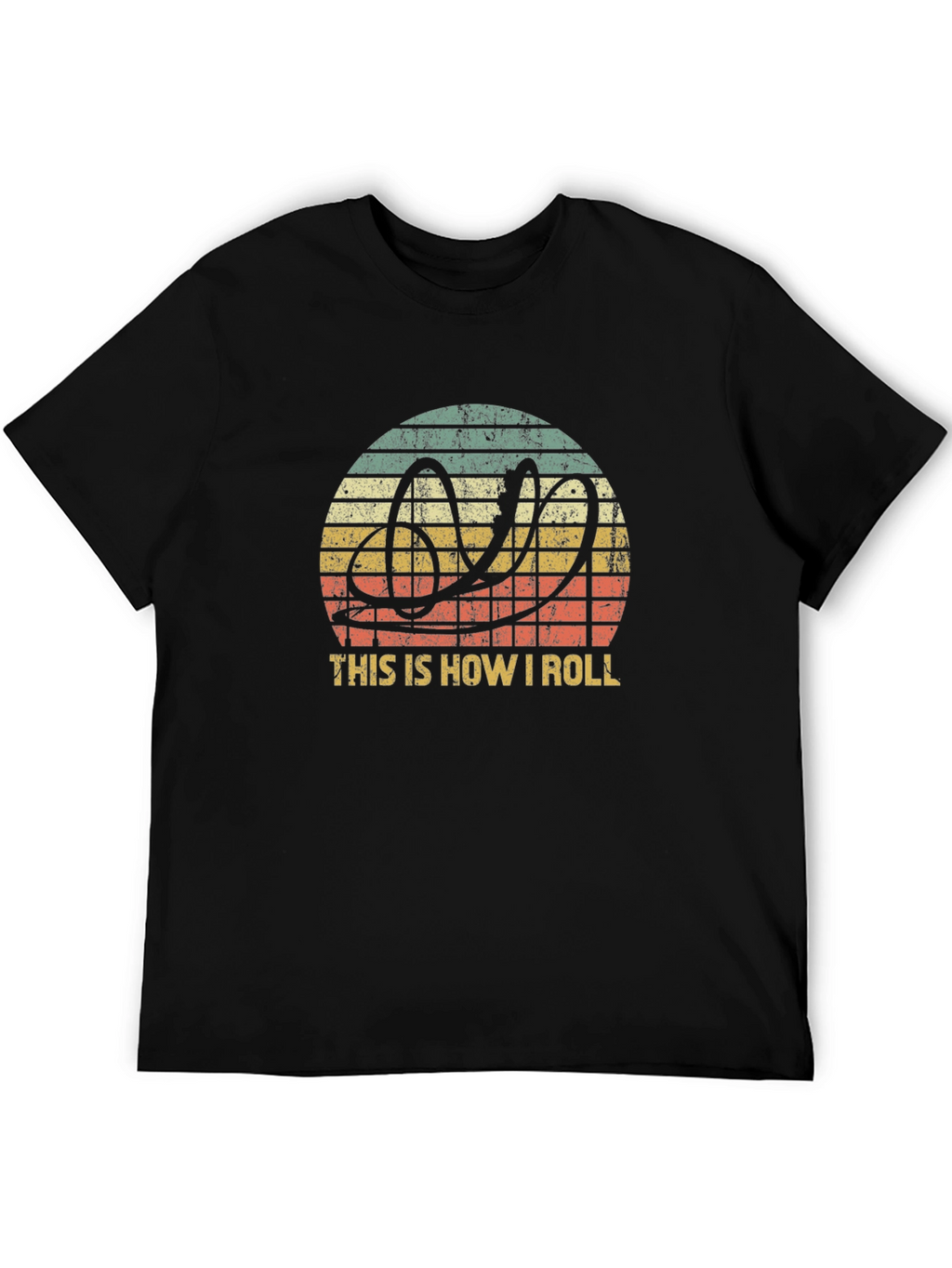 This Is How I Roll Rollercoaster T-Shirt
