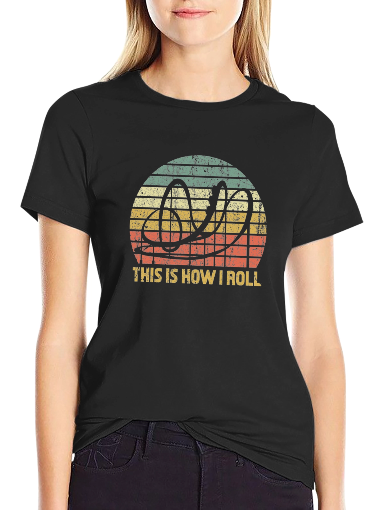 This Is How I Roll Rollercoaster T-Shirt
