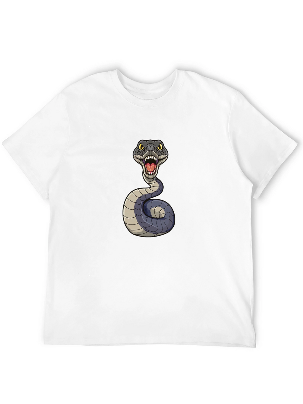 Snake Graphic Tee - Mens Black T-Shirt