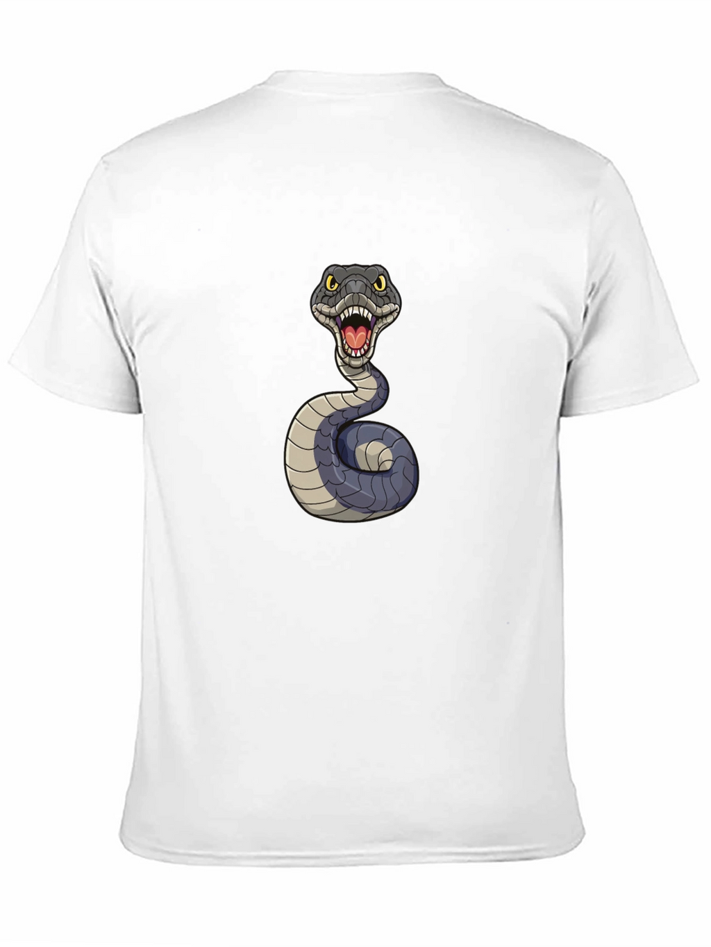 Snake Graphic Tee - Mens Black T-Shirt