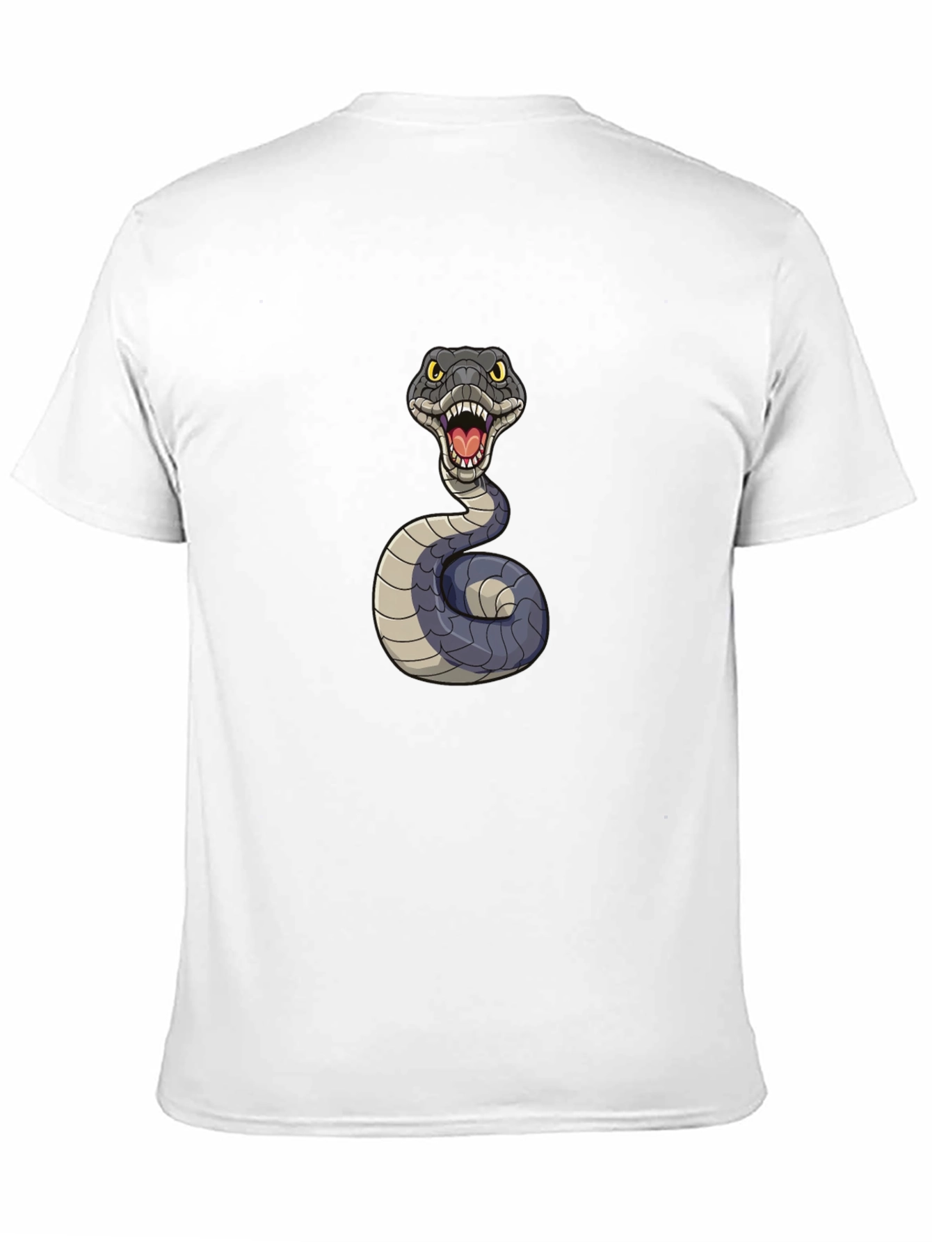 Snake Graphic Tee - Mens Black T-Shirt