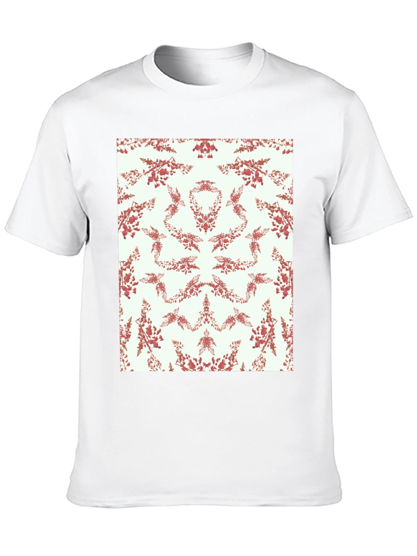 Artistic Floral Pattern T-Shirt