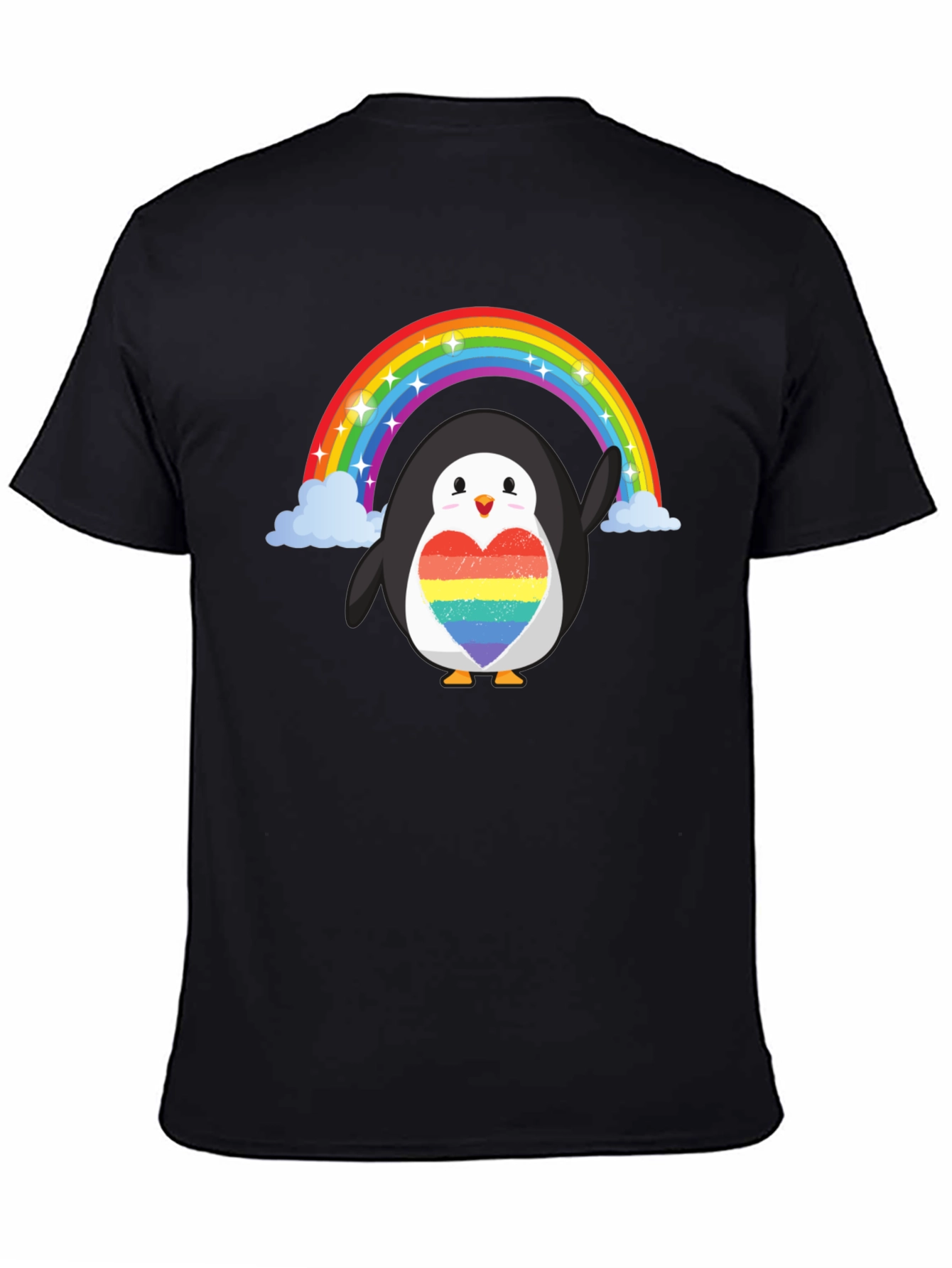 Rainbow Penguin Pride T-Shirt