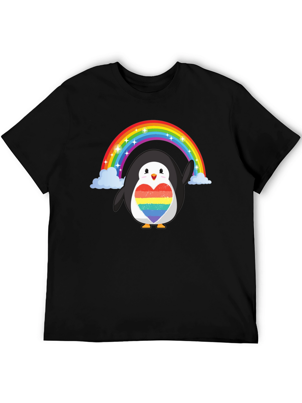 Rainbow Penguin Pride T-Shirt