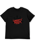 Liberty Rock Radio Graphic Tee - Black