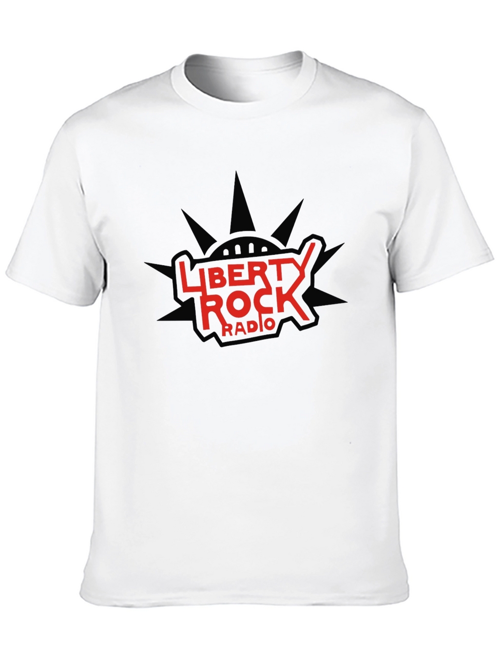 Liberty Rock Radio Graphic Tee - Black