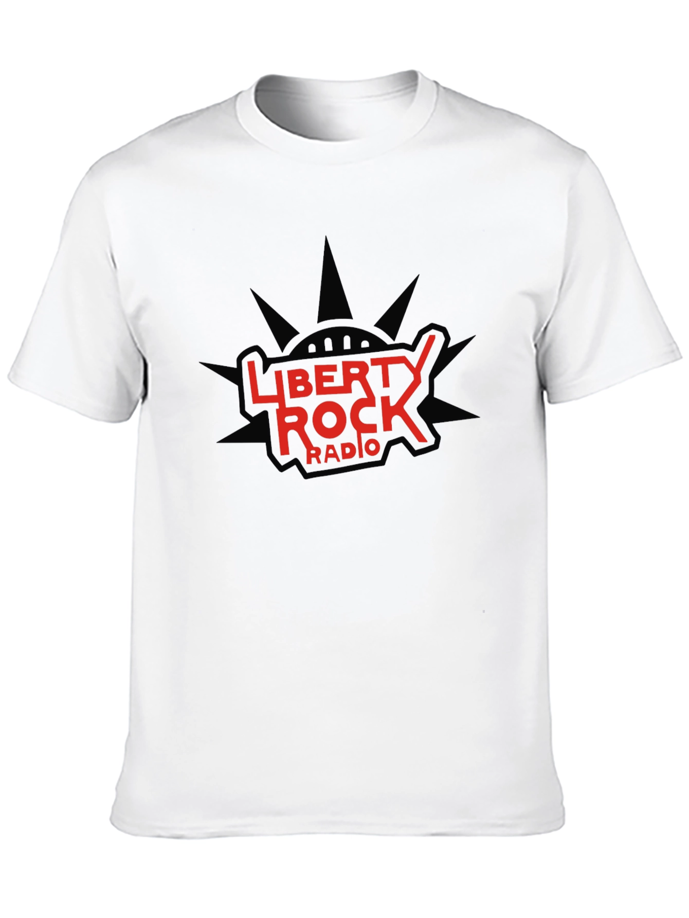 Liberty Rock Radio Graphic Tee - Black