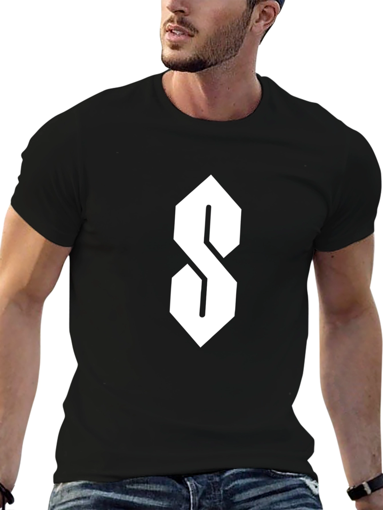Retro S Graphic Tee - Classic Cool