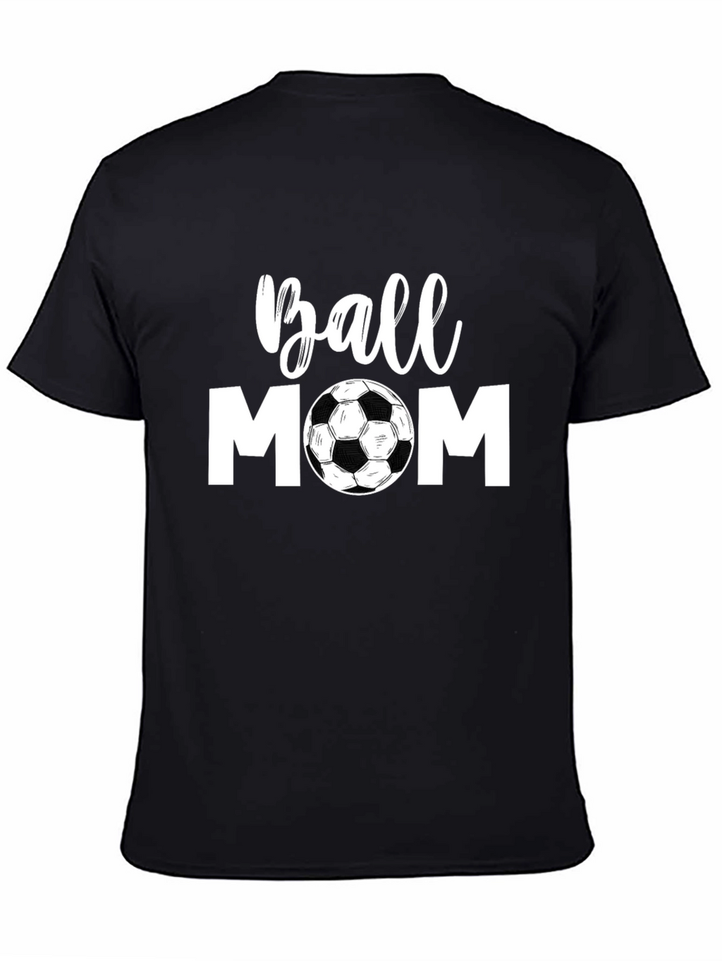 Ball Mom T-Shirt - Soccer Design