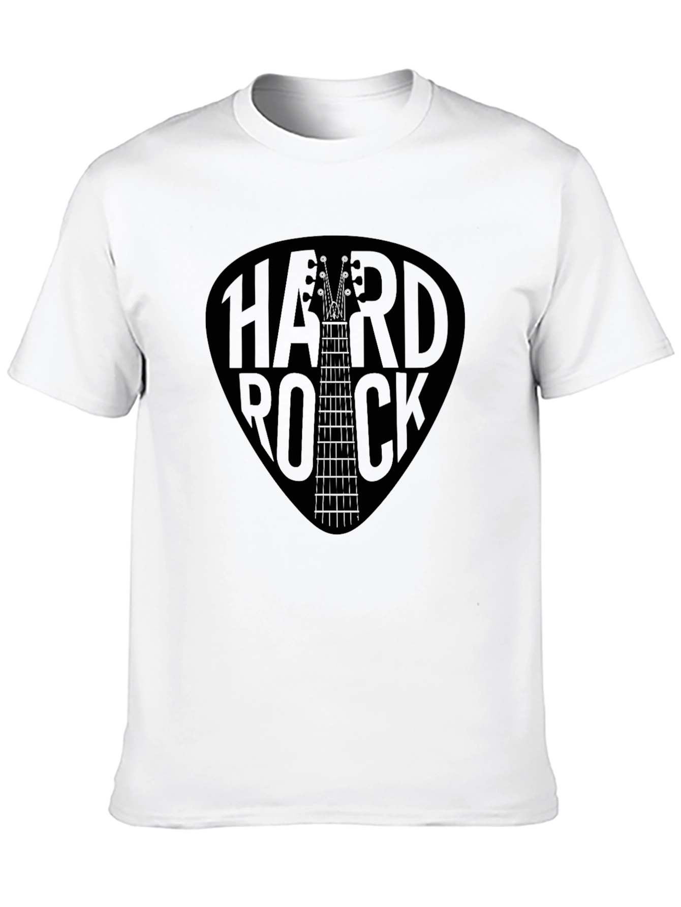 Hard Rock Guitar Pick T-Shirt - Black
