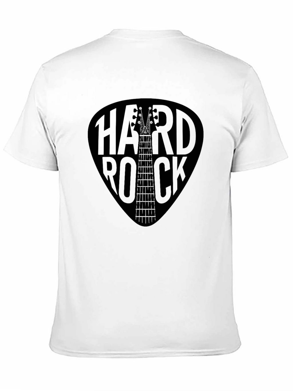 Hard Rock Guitar Pick T-Shirt - Black