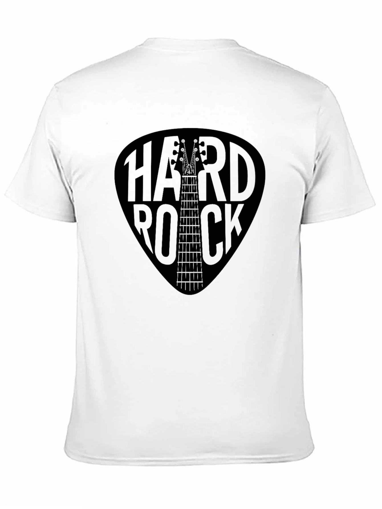 Hard Rock Guitar Pick T-Shirt - Black