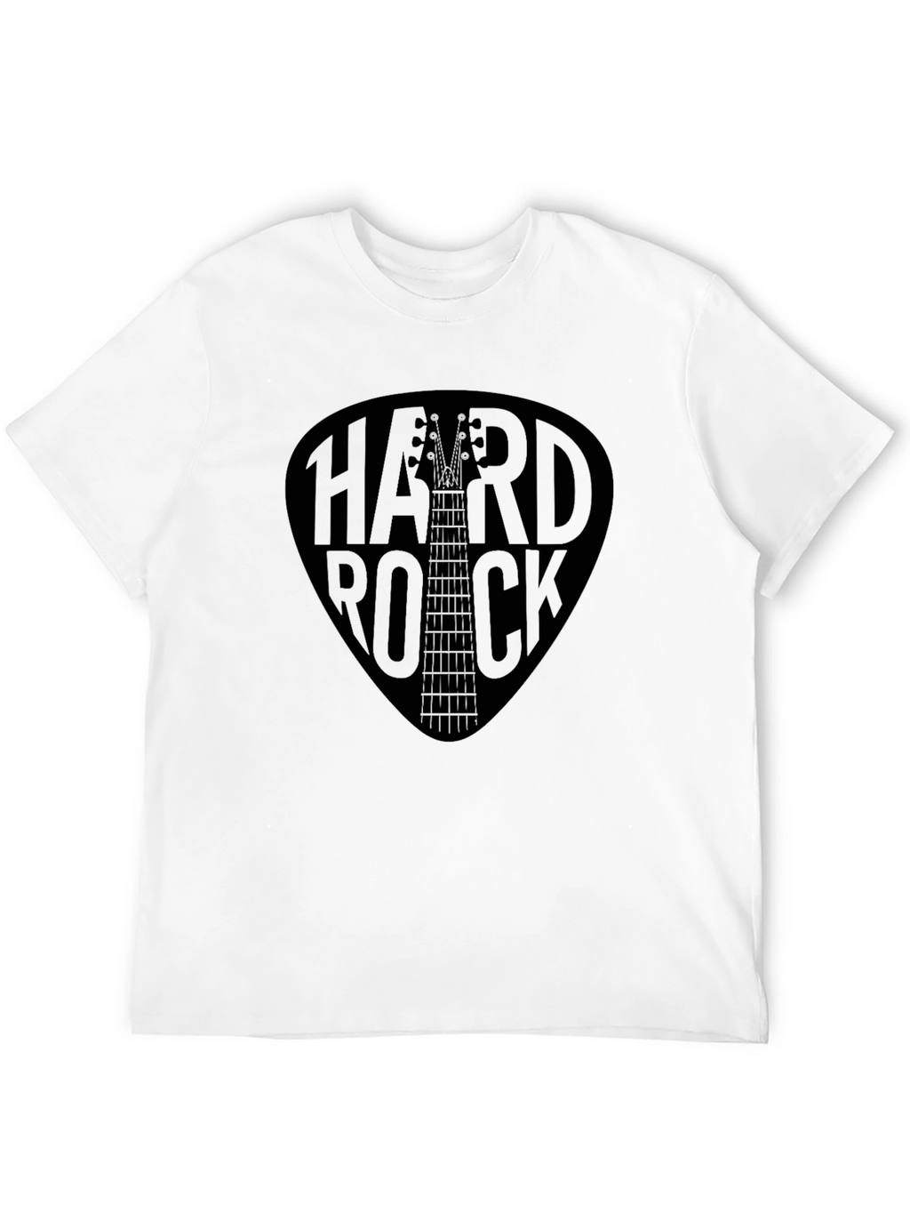 Hard Rock Guitar Pick T-Shirt - Black
