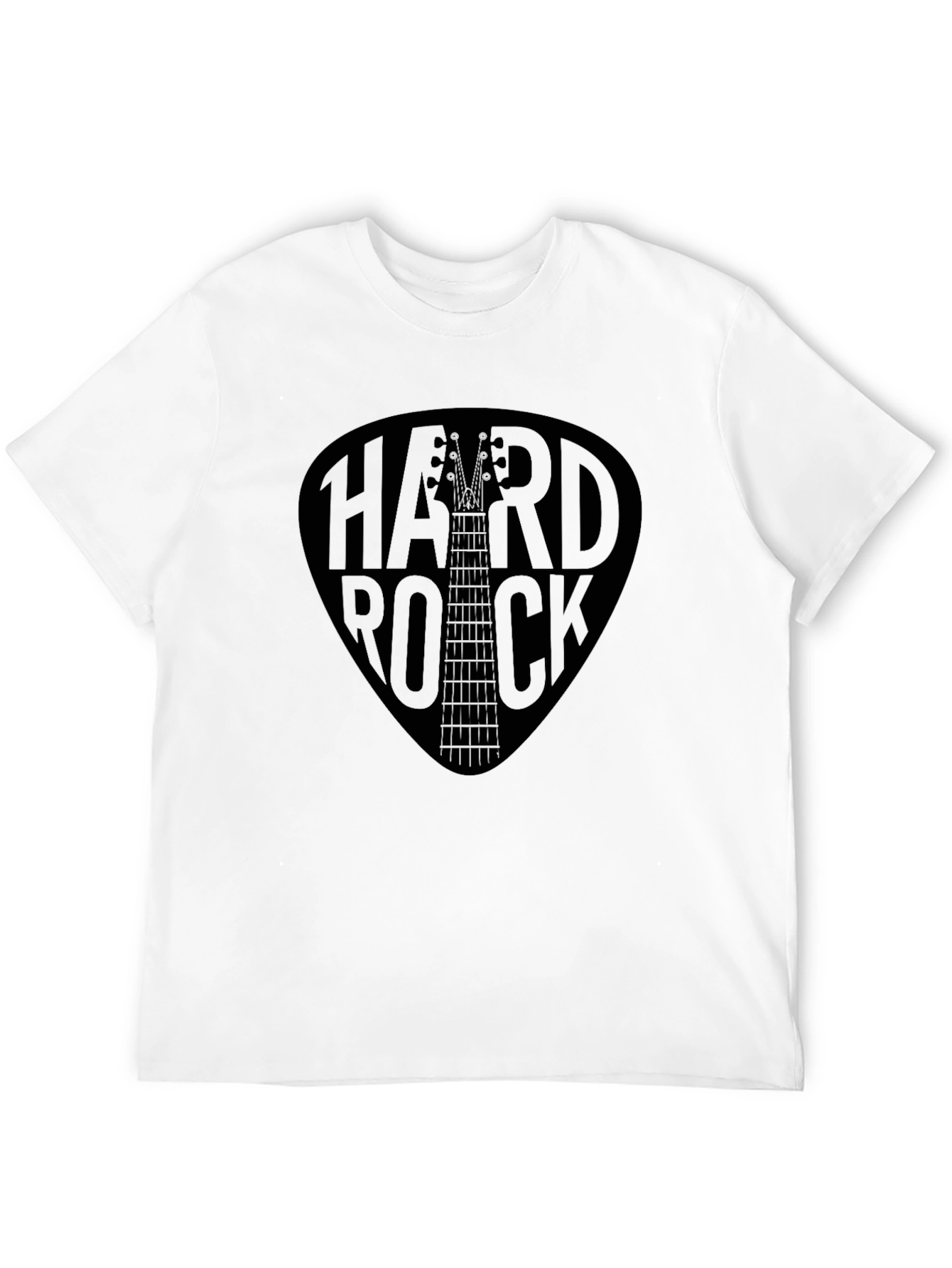 Hard Rock Guitar Pick T-Shirt - Black