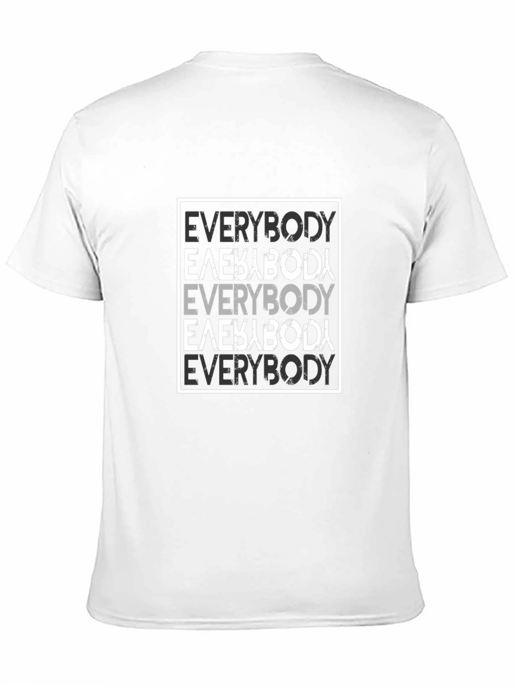 Everybody Design Black Cotton T-Shirt