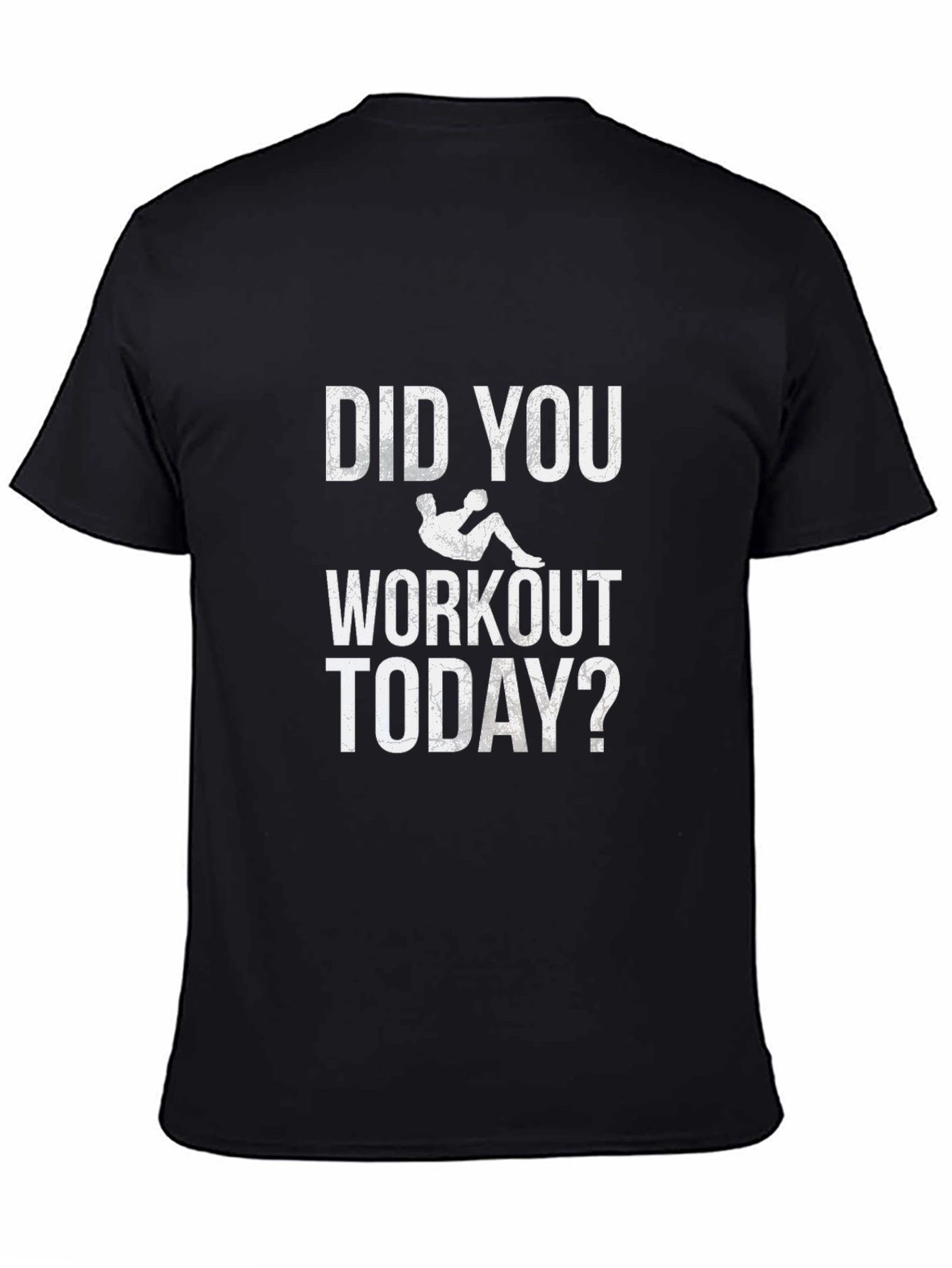 Workout Today Graphic Tee - Motivational Fitness Shirt