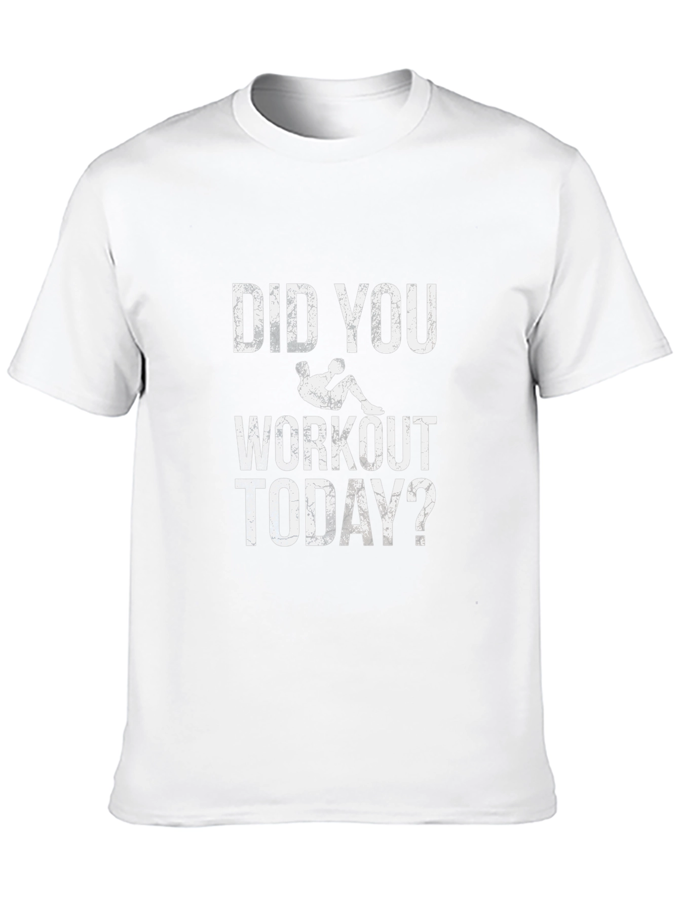 Workout Today Graphic Tee - Motivational Fitness Shirt