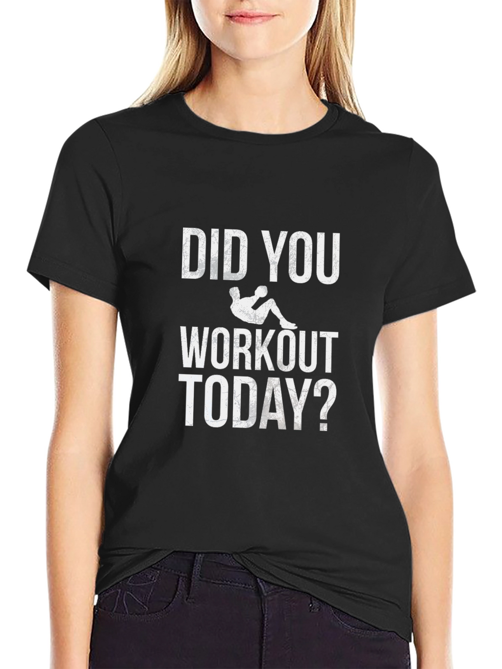 Workout Today Graphic Tee - Motivational Fitness Shirt