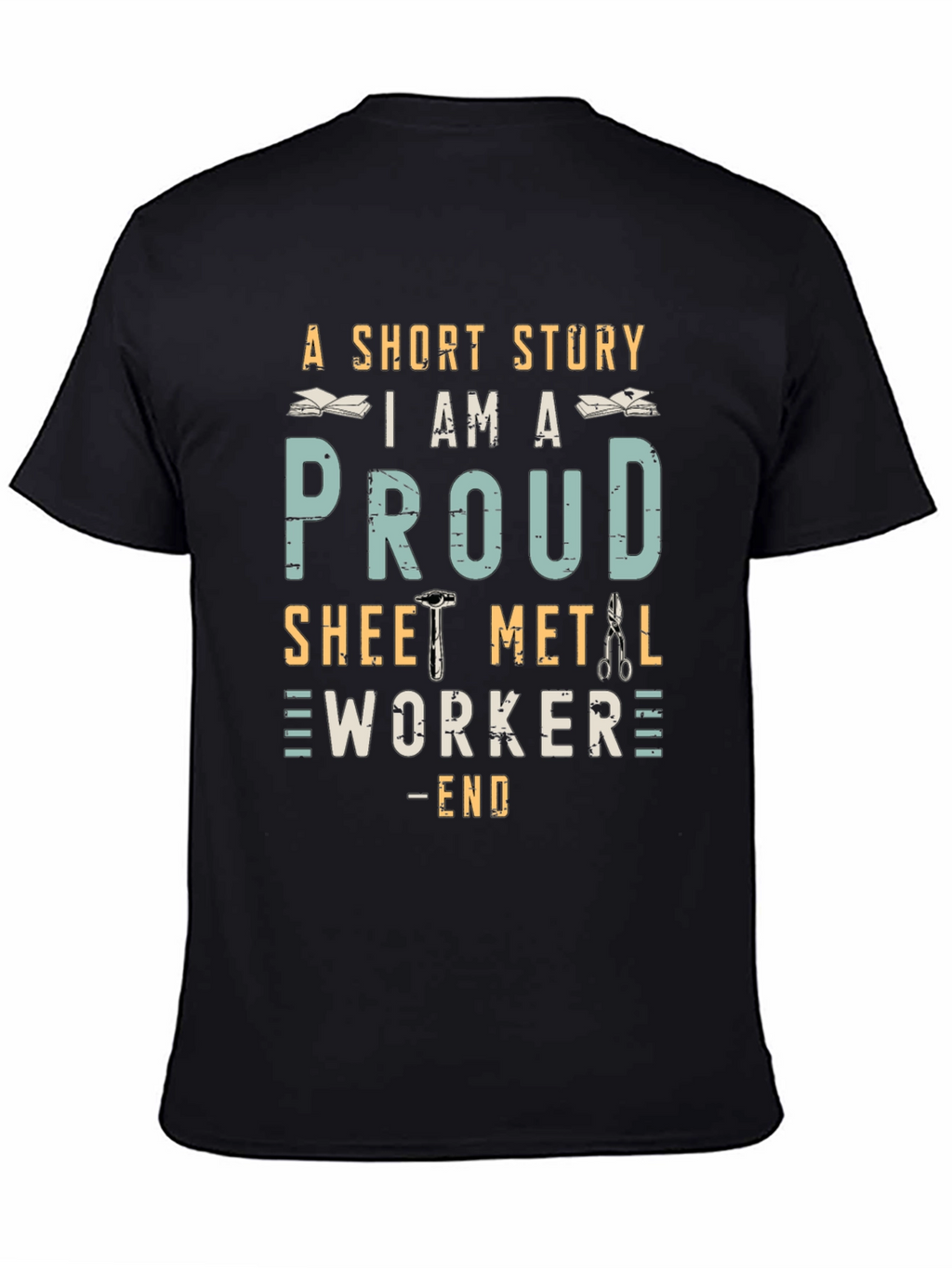 Proud Sheet Metal Worker Graphic T-Shirt