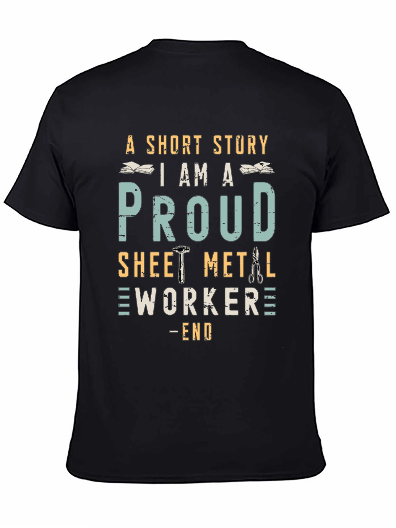 Proud Sheet Metal Worker Graphic T-Shirt