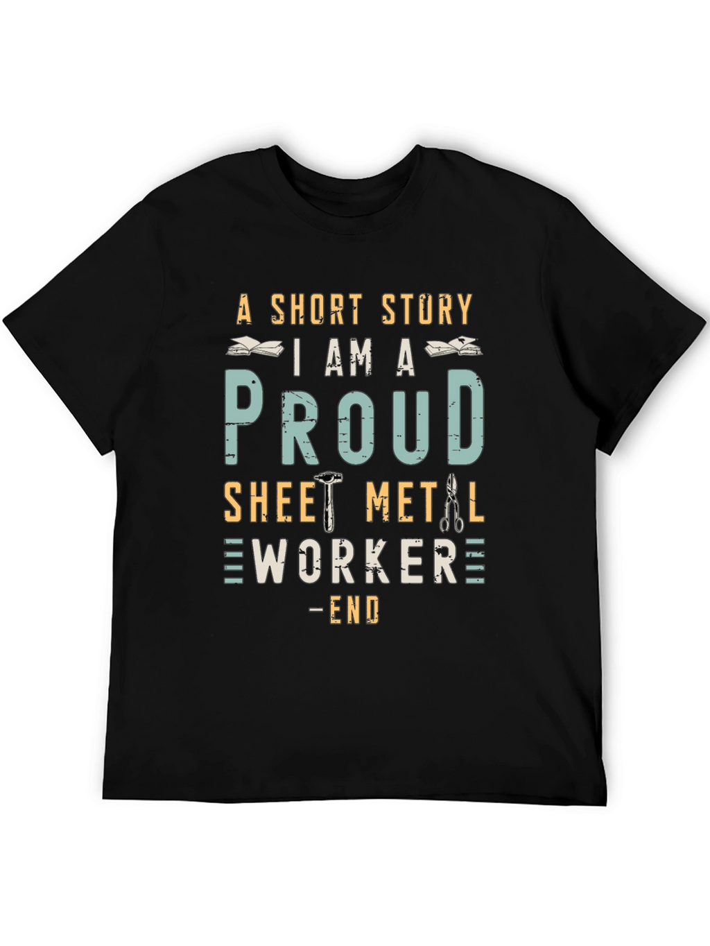 Proud Sheet Metal Worker Graphic T-Shirt