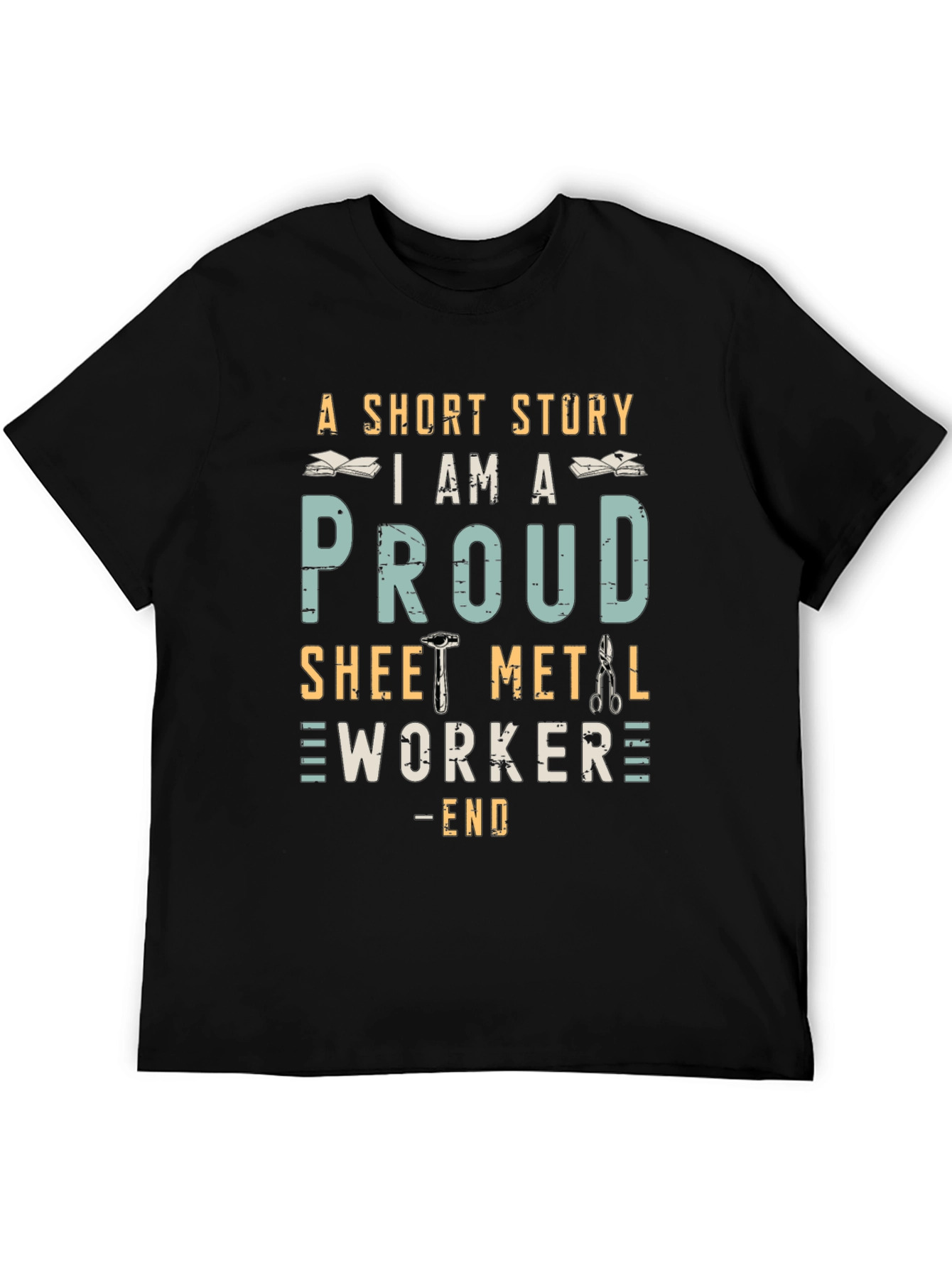 Proud Sheet Metal Worker Graphic T-Shirt