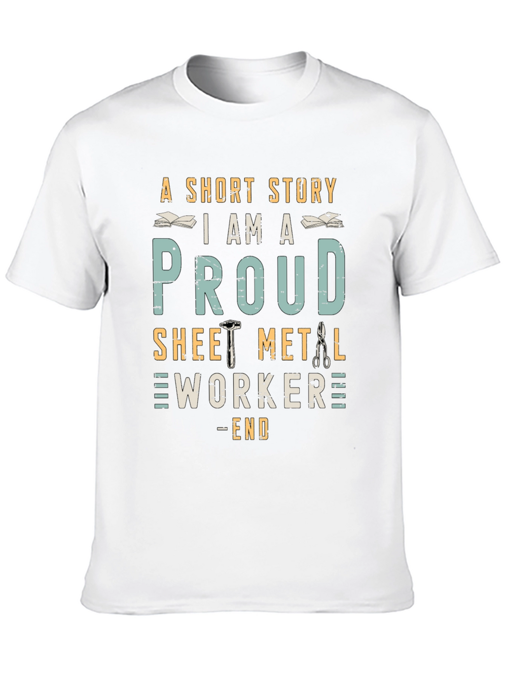 Proud Sheet Metal Worker Graphic T-Shirt